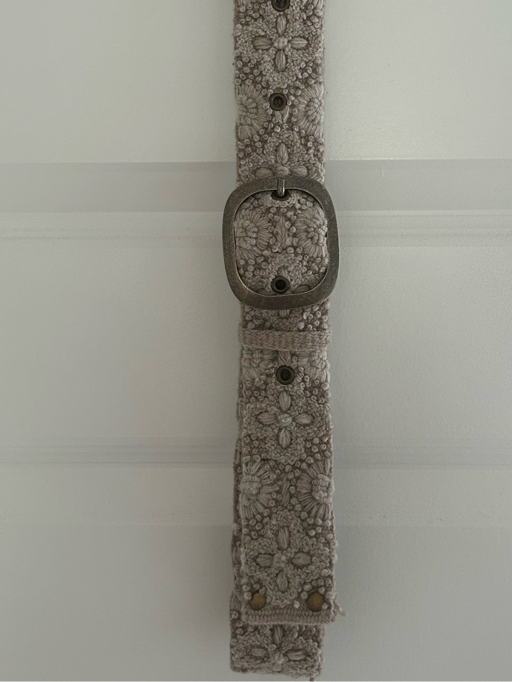 Jenny Kraus Desert Embroidered Wool Belt - Picture 5 of 11